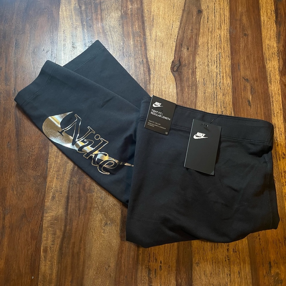 Nike Metallic Logo Leggings